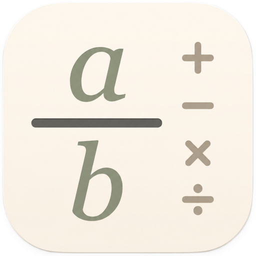 Simple Fraction Calculator icon